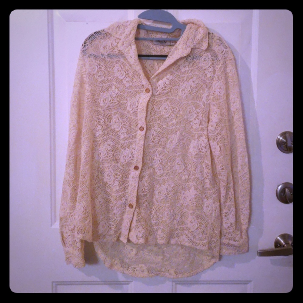 Sam & Lavi lace cardigan